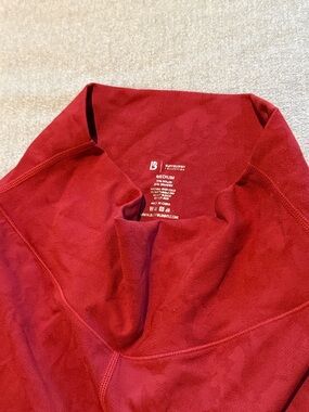 Buff Bunny Red Leggings 3/4 length